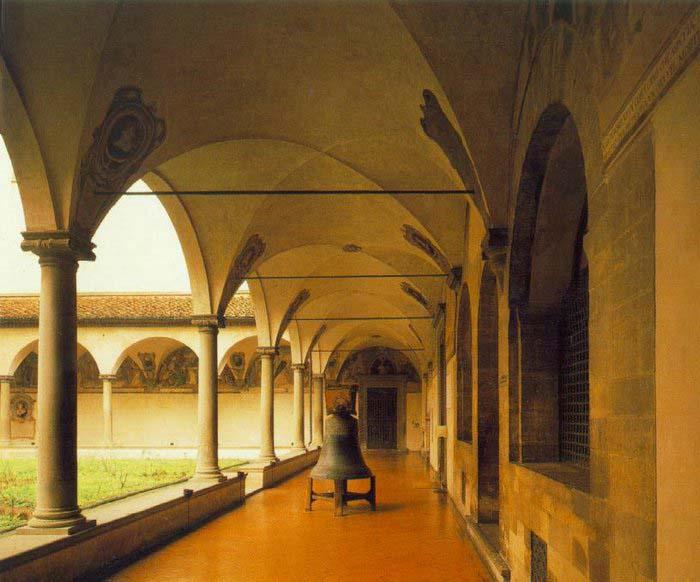 Fra Angelico View of the Convent of San Marco oil painting image
